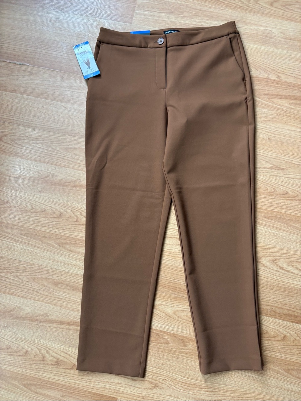 Hilary Radley women’s camel Brown Dress Pants Sz 10